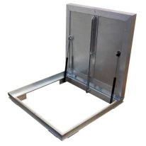 Лифт Стандарт 90×70 напольный люк с амортизаторами